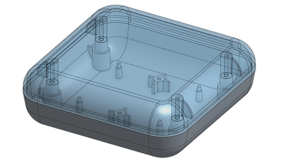 mounting boss custom feature