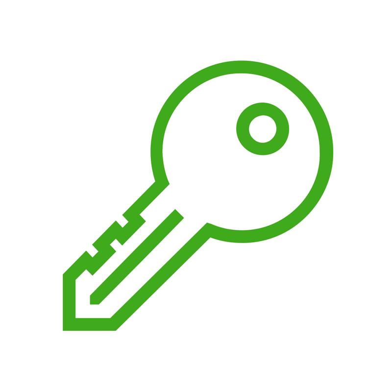 Symbol des Schlüssels