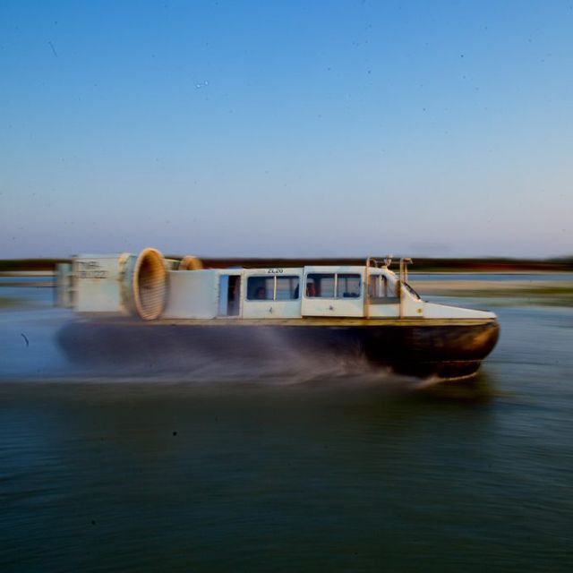 Hoveraid boat on the water