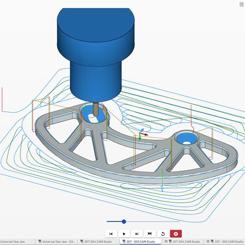 Noetic Innovations CAD model in Onshape CAM Studio