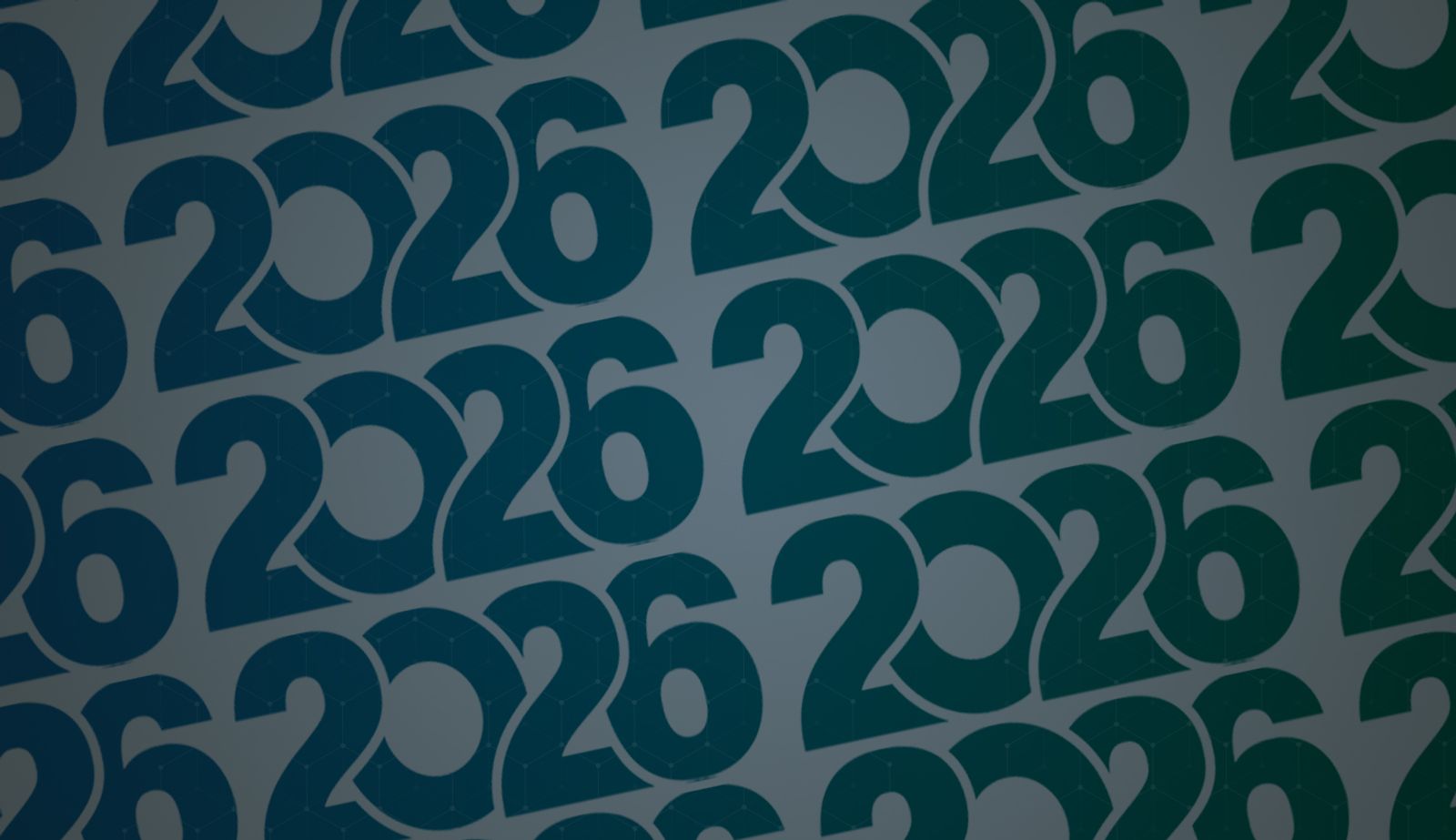 Illustration with an overlay showing 2026 repeated in several rows.
