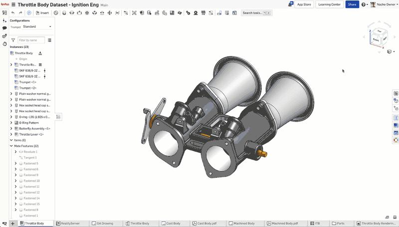 オンシェイプの部品表のGIF