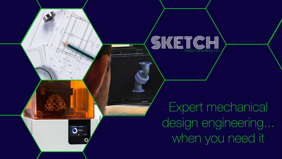 A collage promoting Sketch Design Consultancy