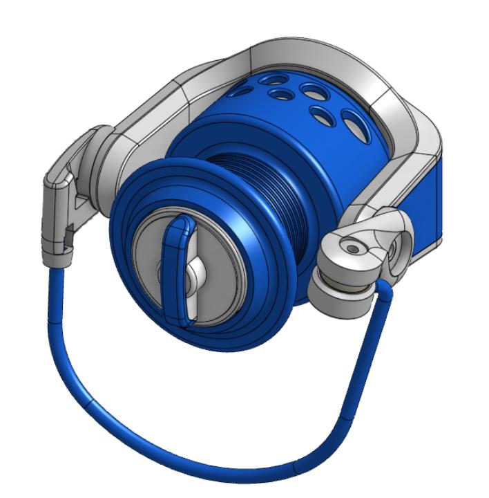 fishing reel restored