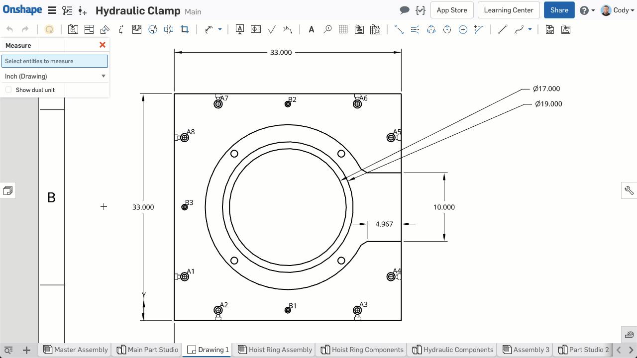 Circle Edge Measurement