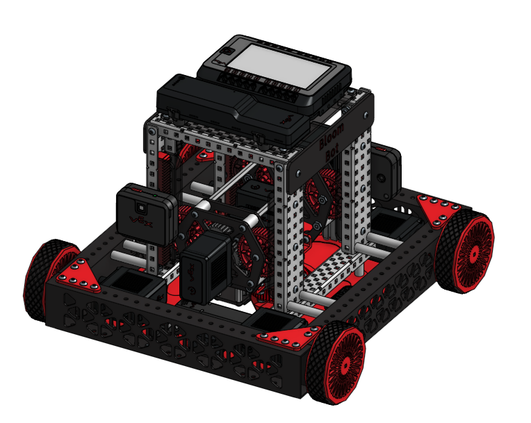 a model of a robot that plants seeds