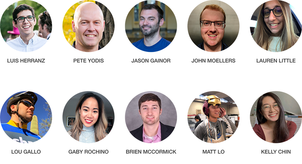 Headshots of the Onshape user experience team.