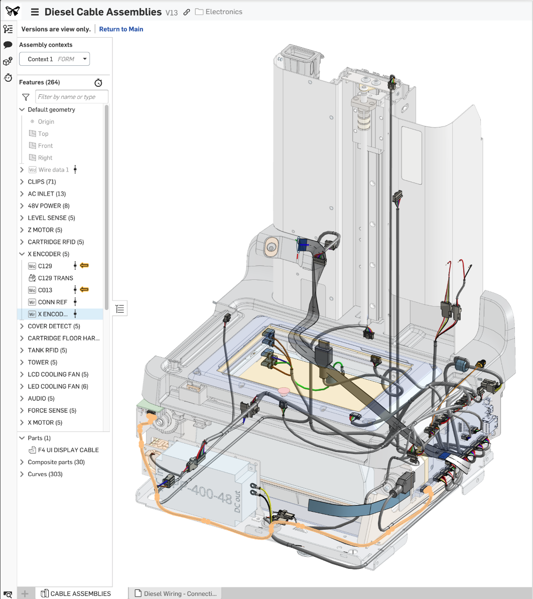 Cable/Wiring Custom Feature