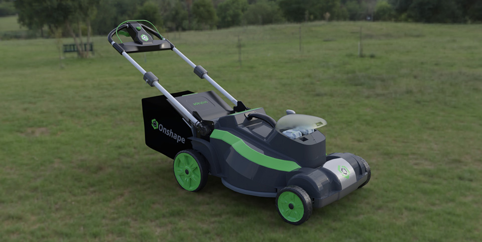 mower rendered