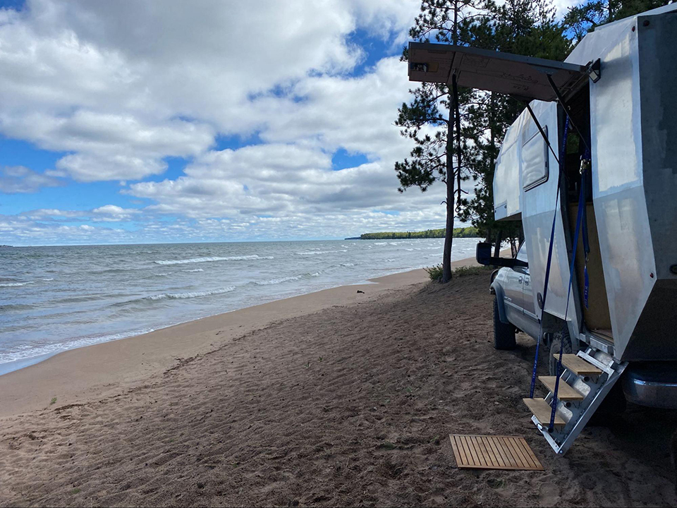 By Lake Superior in Michigan