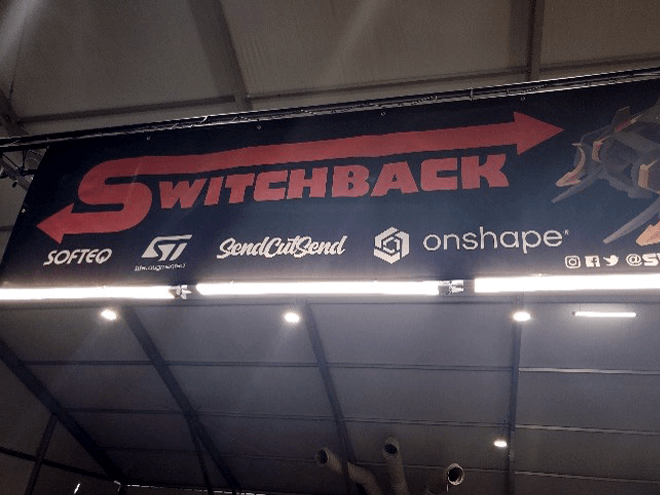 switchback hanging banner