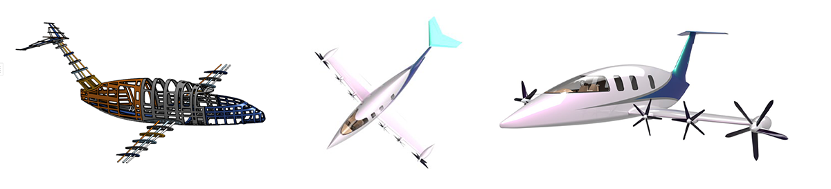 Electric Airplane Concept 