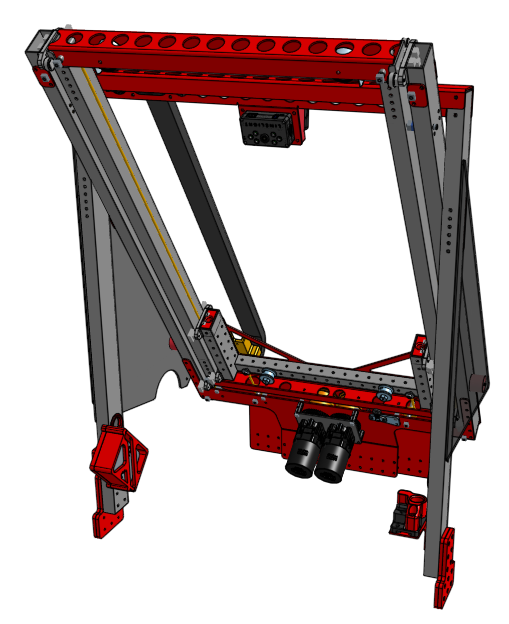 Rainbow Dash’s major mechanism a continuous elevator, shown in Onshape.