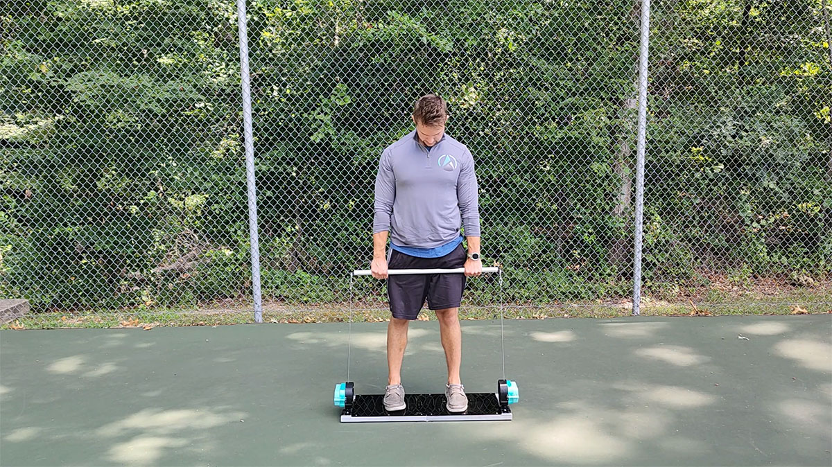 Deadlifts on the Astro Rack