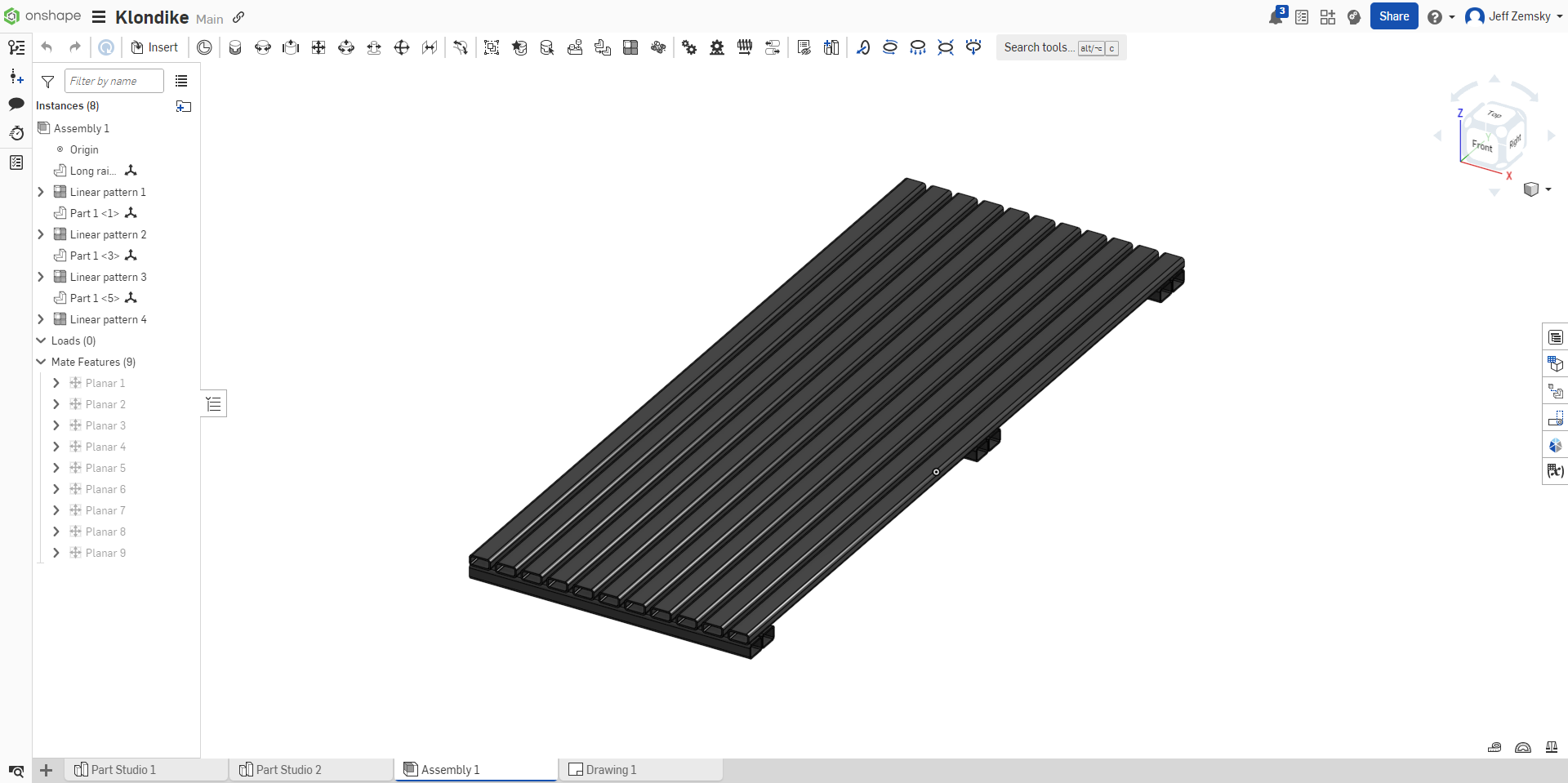 A project in Onshape