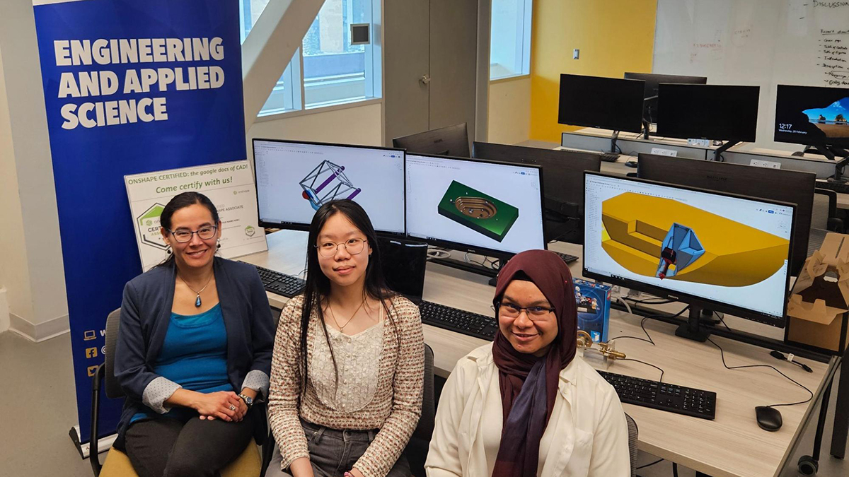 Dr. Janna Rosales, Claire Qi, and Riyana Afroze