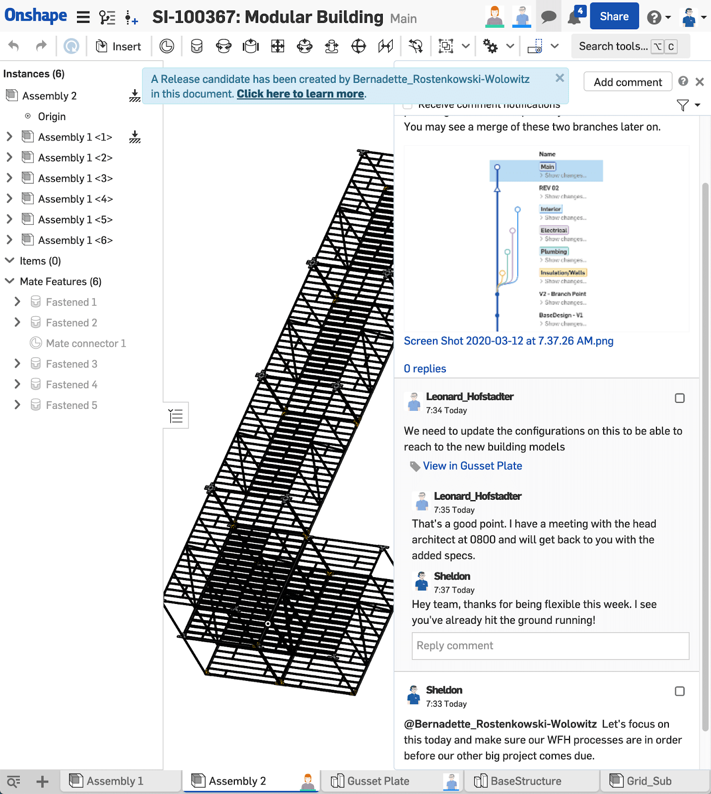 Onshape Comments