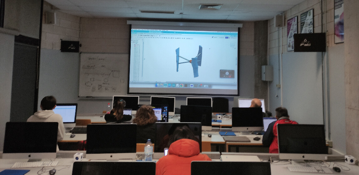 Inside a MasterD 3D course classroom