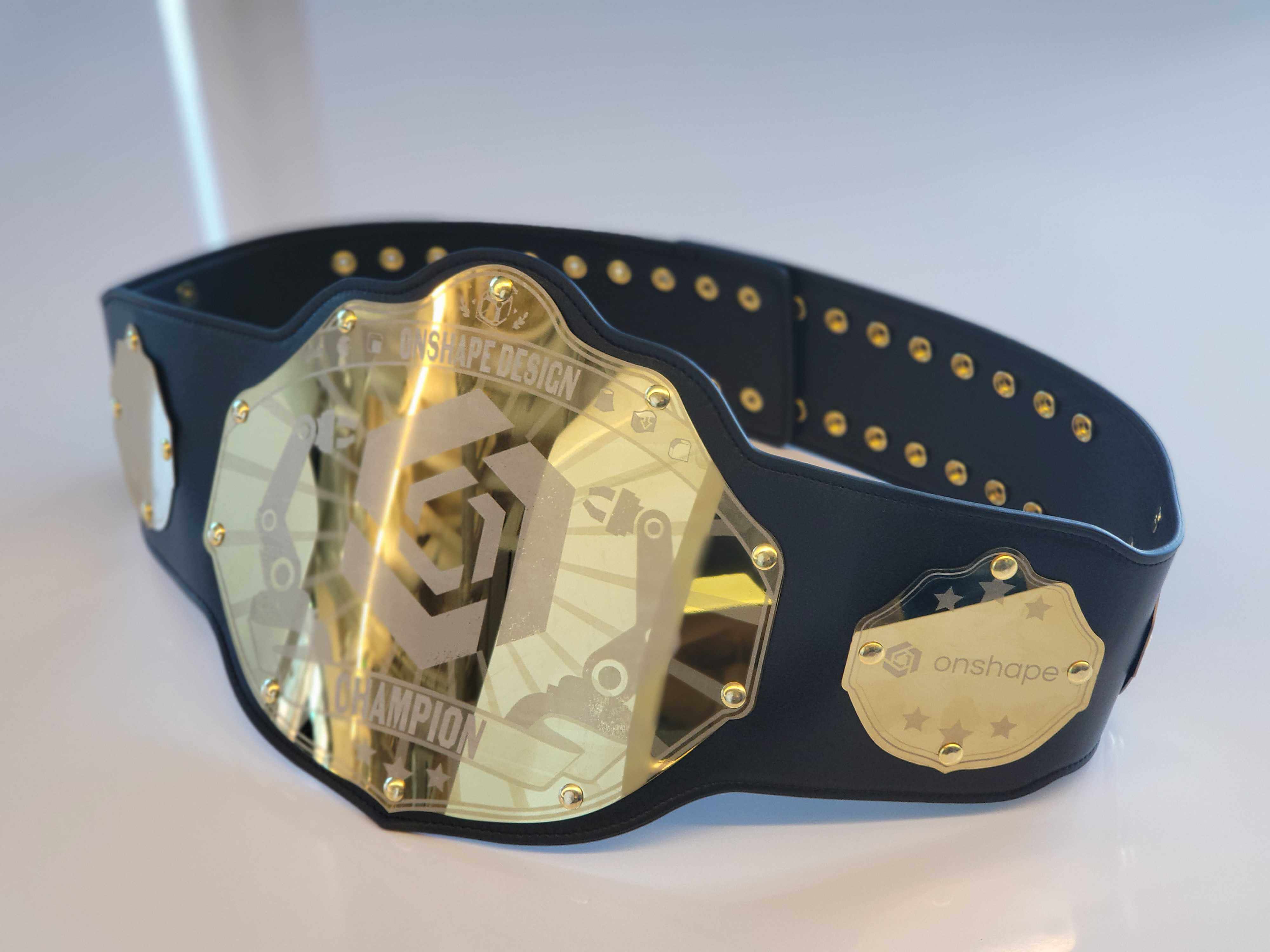 Onshape championship belt