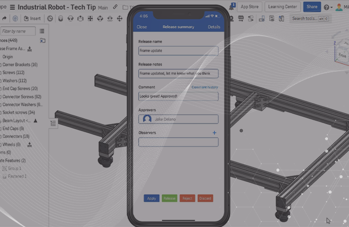 Onshape mobile