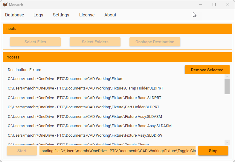 Bulk imports using Monarch