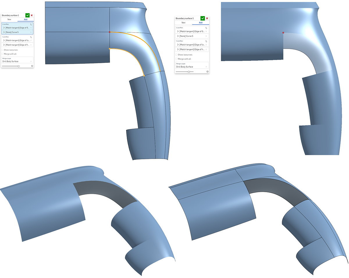 surfacing in Onshape