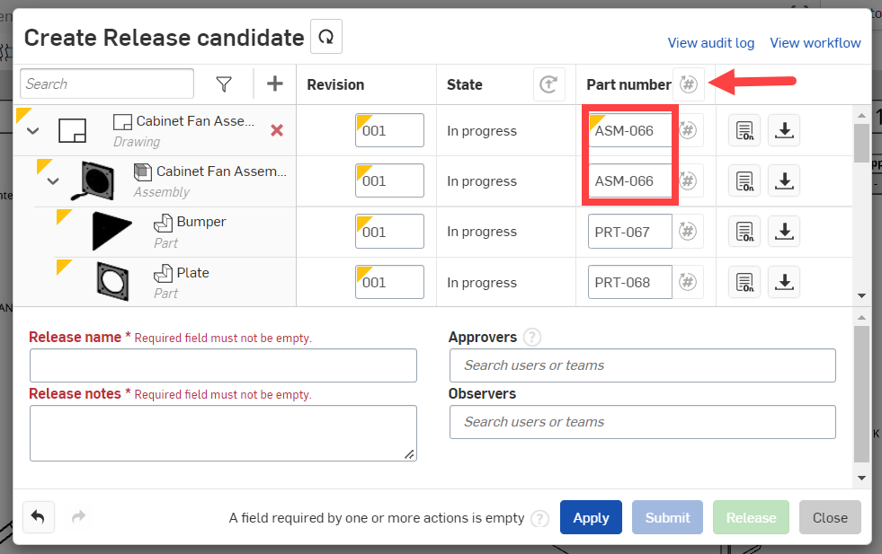 Creating Release Candidates