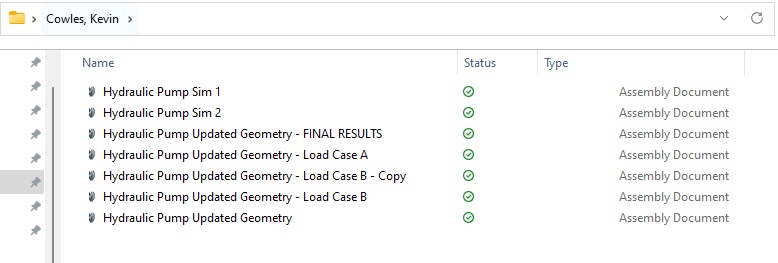 list of assembly documents