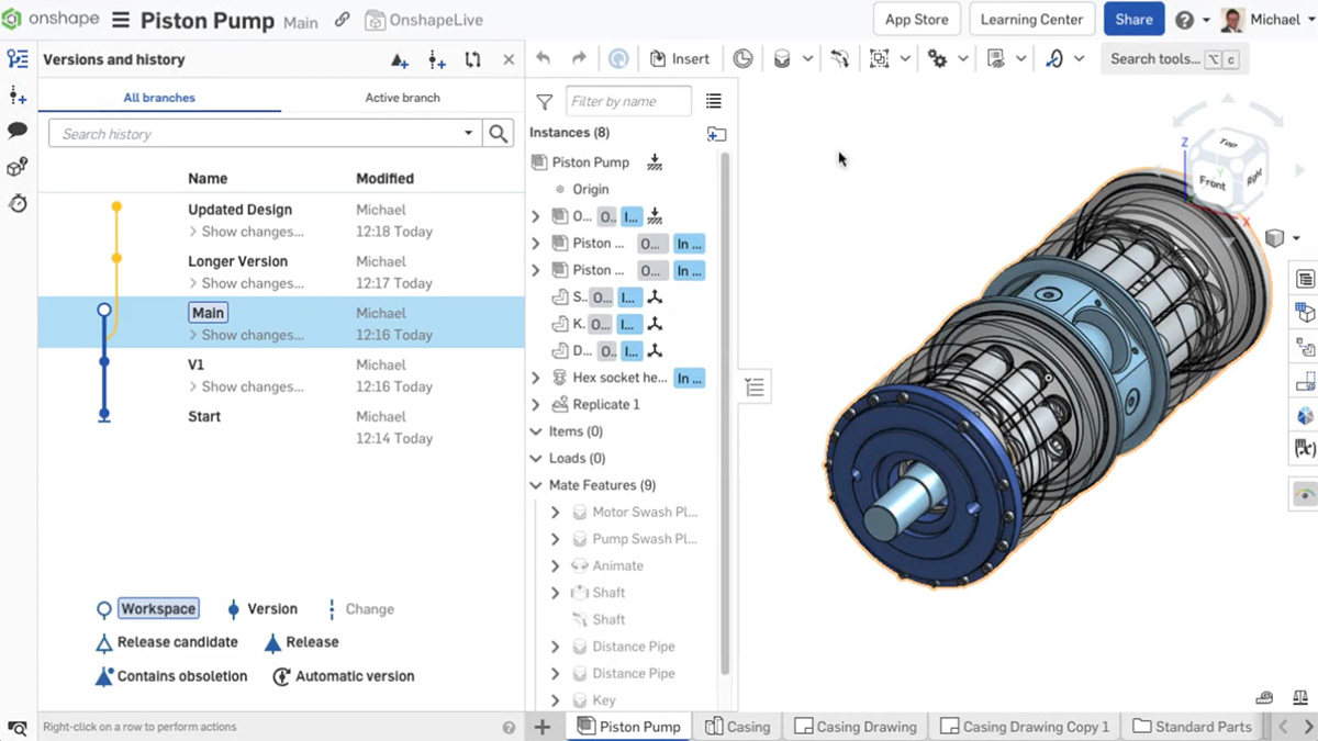 Tech Tip: How to Delete and Restore Branches in Onshape