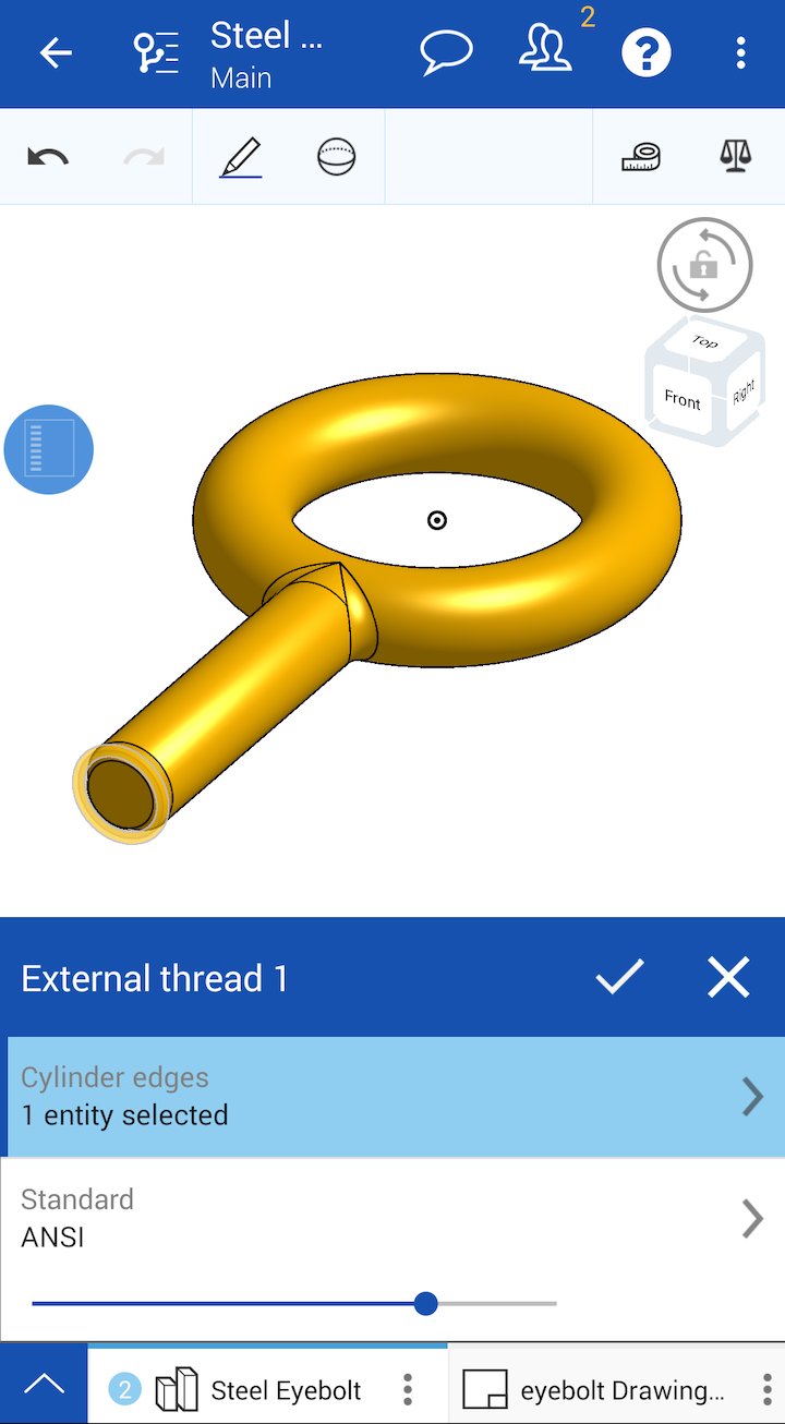 onshape on mobile