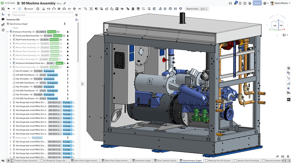 Dalkia model in Onshape