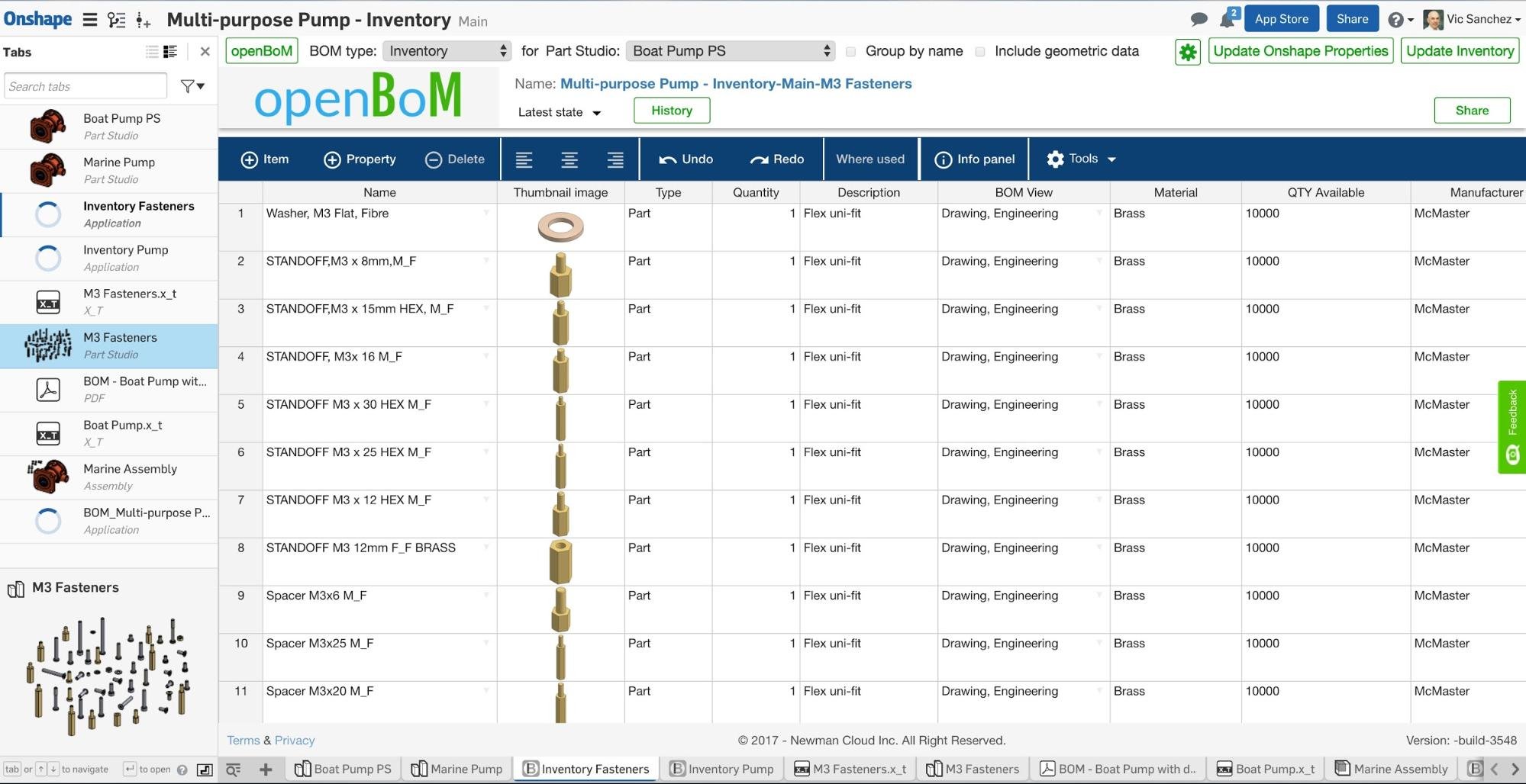 openBoM updates