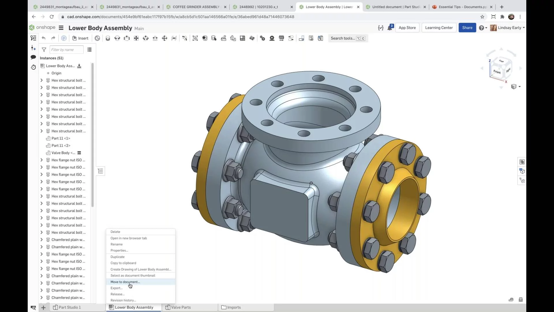 Onshape Essential Tips: Using Documents Effectively