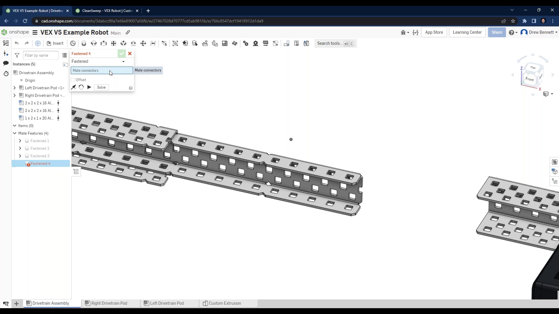 Vex best sale robotics platform